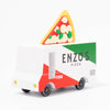 Enzo's red, white and green Candycar Pizza van | © Conscious Craft